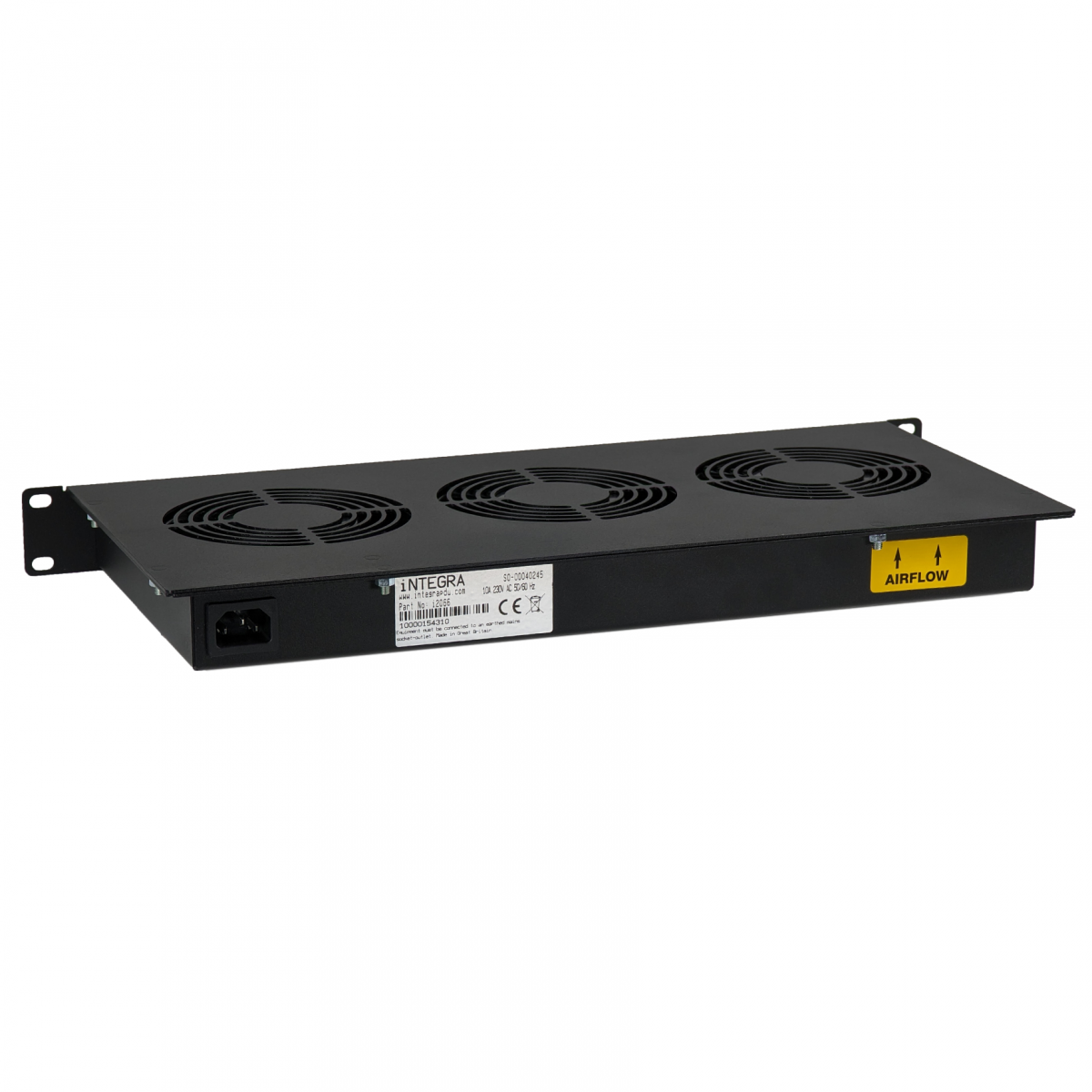 1U Rack Mounted Fan Tray Cooling